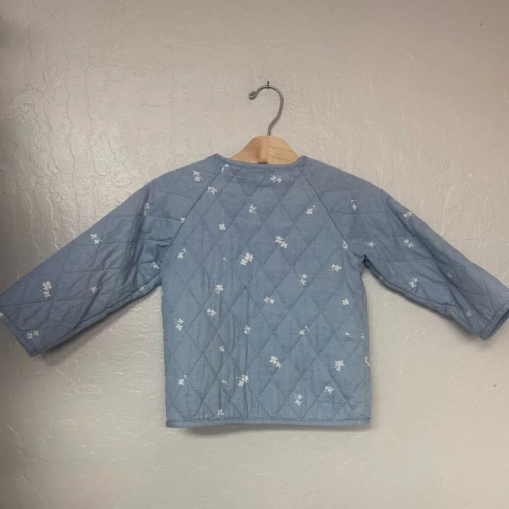 $16 ADD ON baby gap floral quilted jacket 3Y Zara Hanna‎ Andersson Mini Boden